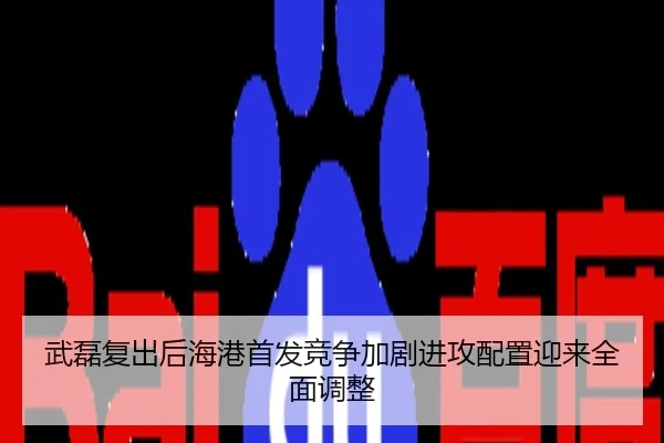 武磊复出后海港首发竞争加剧进攻配置迎来全面调整